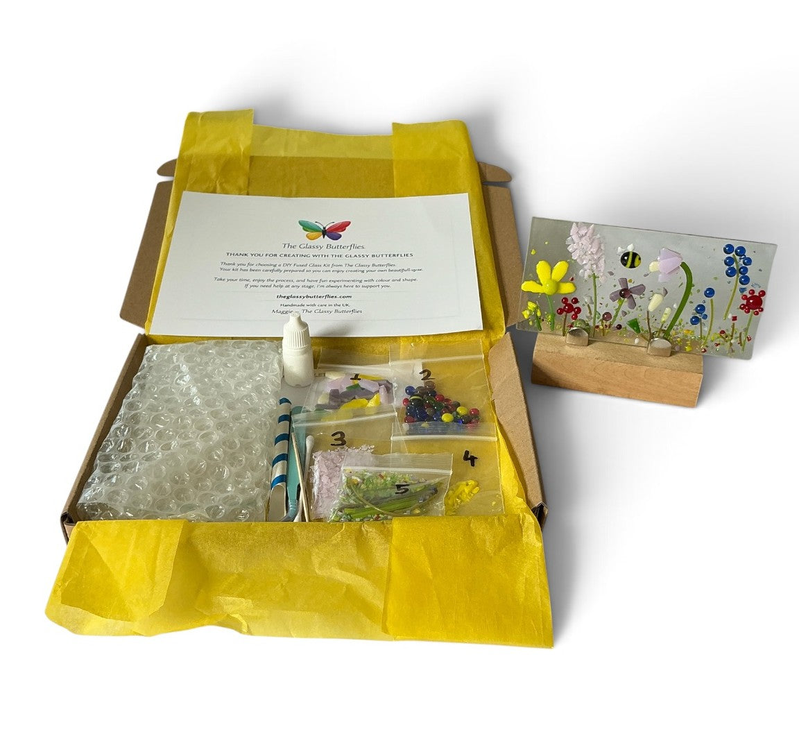 Summer Flowers - DIY - Postal Kit