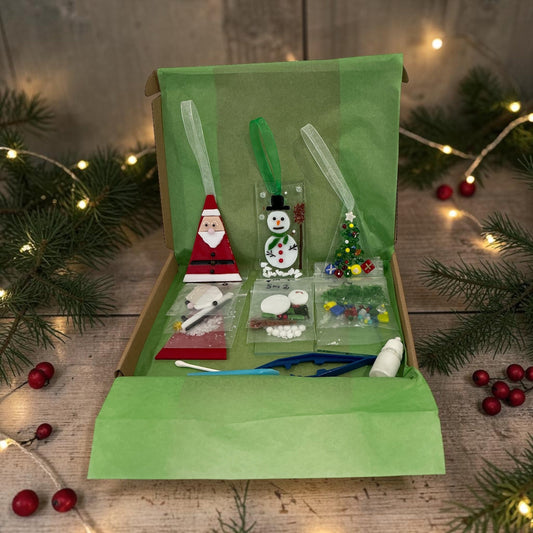 Seasonal Fused Glass Kits - Christmas