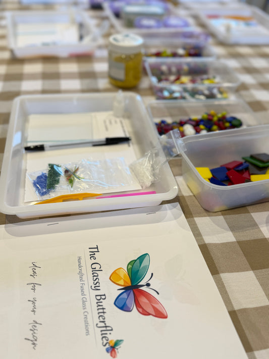 Glassy Butterflies Workshop - The Horse and Groom - Mortimer