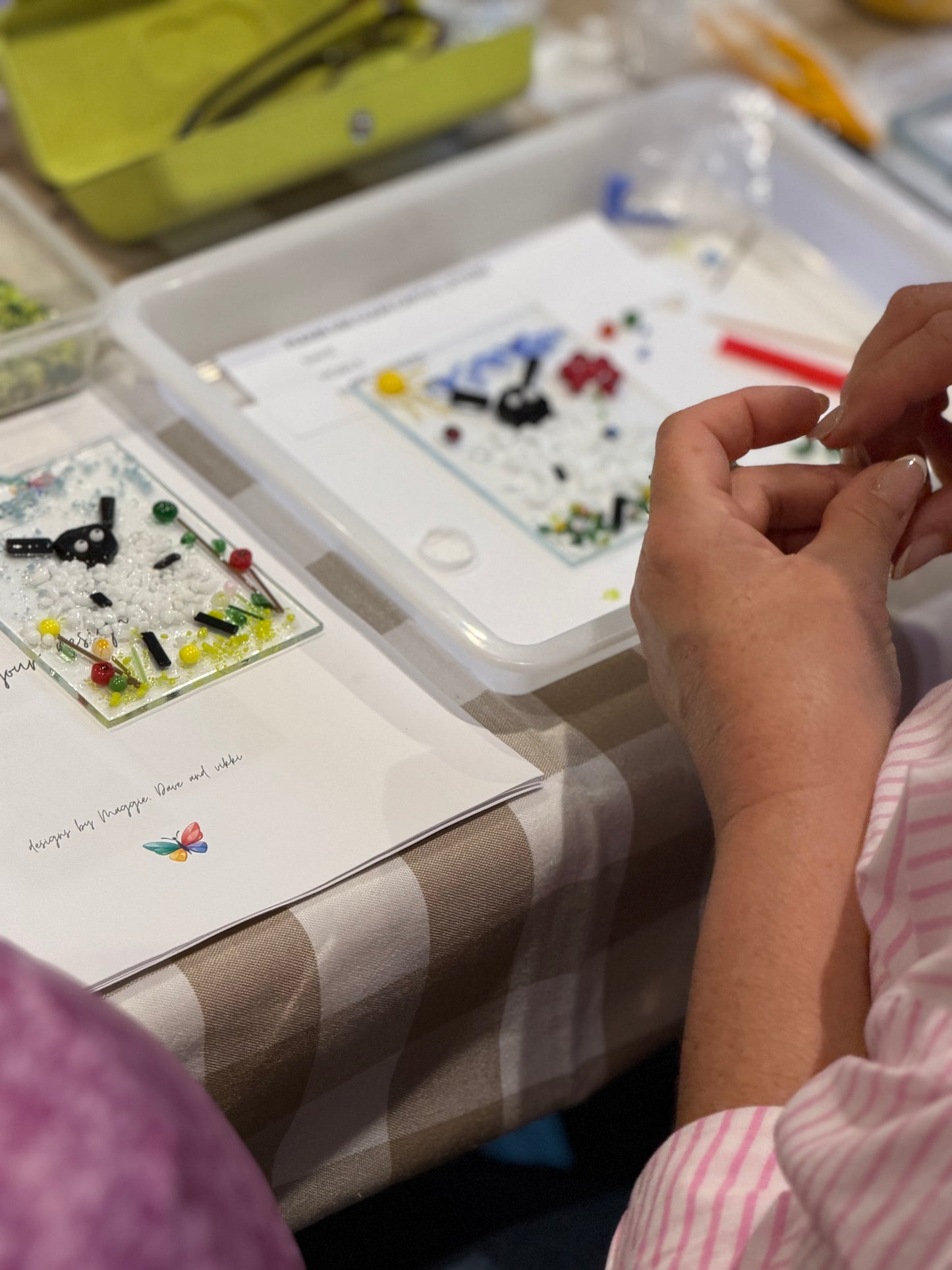 Lilly Lamb — DIY Fused Glass Kit