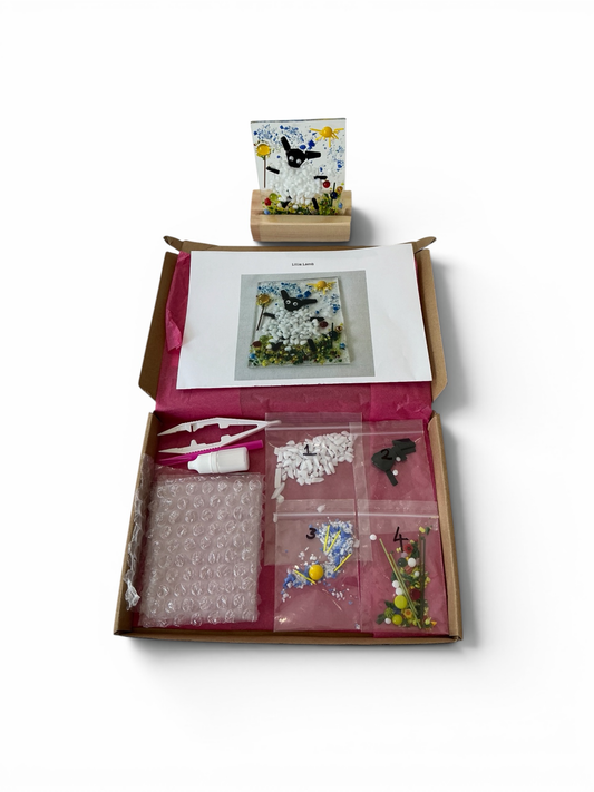 Lilly Lamb — DIY Fused Glass Kit