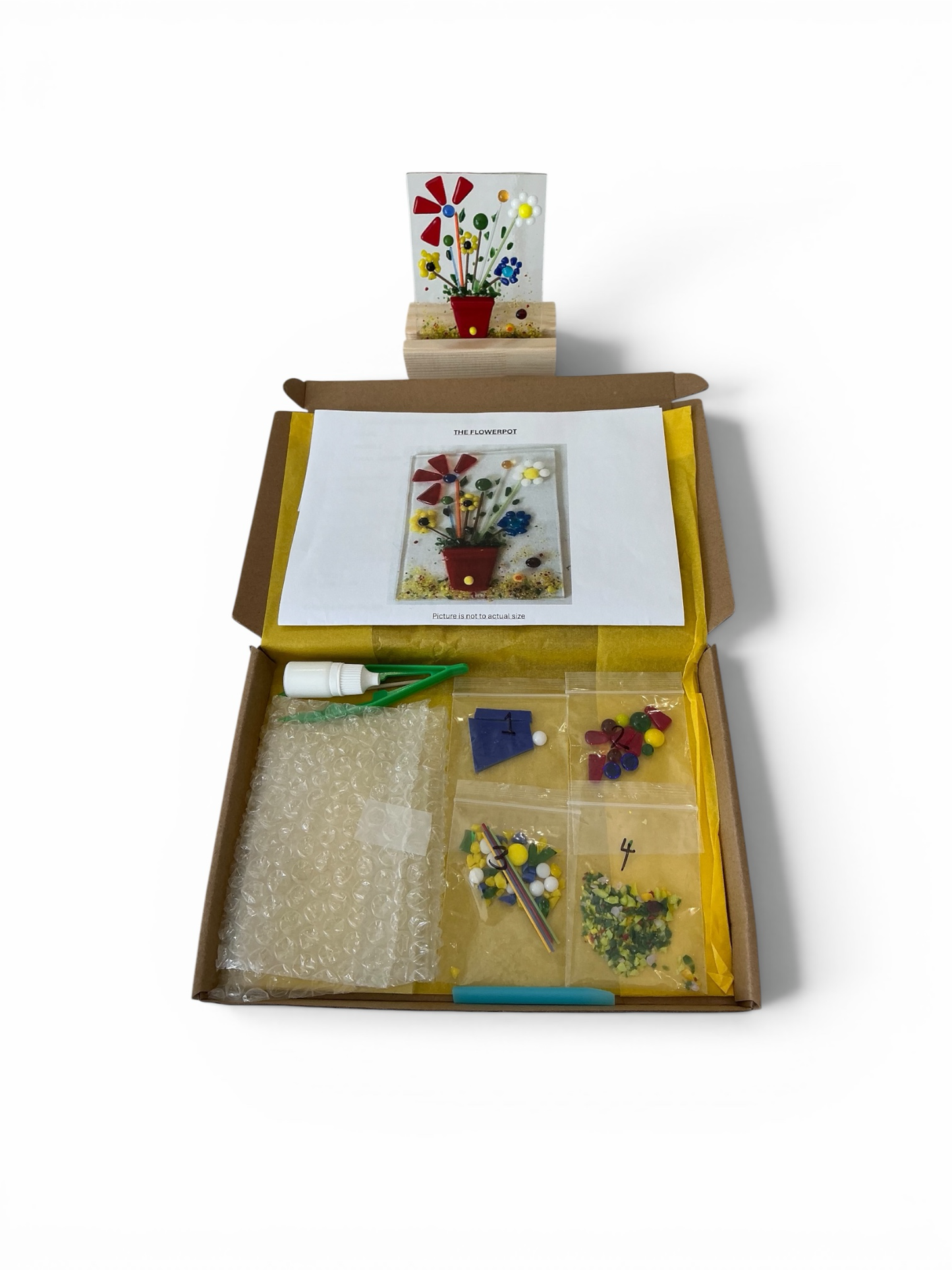The Flowerpot — DIY Fused Glass Kit
